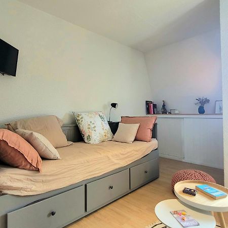 Studio avec très belle vue sur les Angles et proche des pistes Extérieur photo